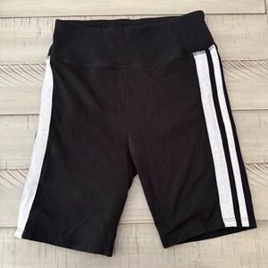SO Women’s Black and White Bike Shorts